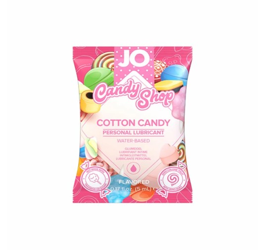 Lubrykant (saszetka) - System JO Candy Shop Cotton Candy 5 ml